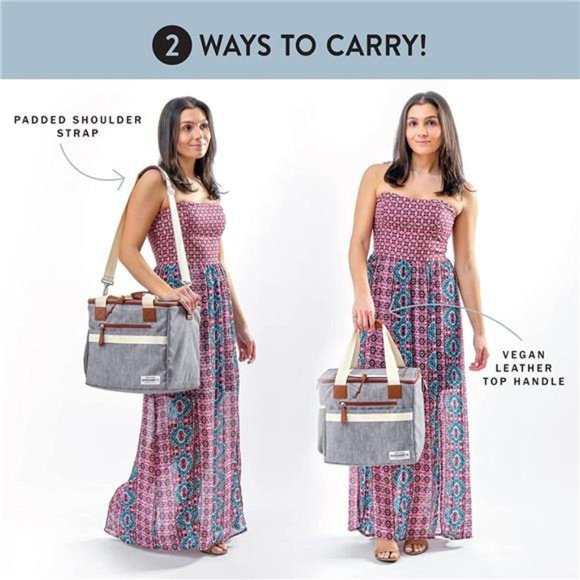 24-Can Soft Cooler Bag Insulated Leak Proof, Insulated, Portable Soft Cooler - Picture 6 of 6